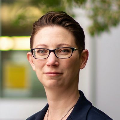 Lisa Willis, Assistant Professor at the University of Alberta Faculty of Science, Department of Biological Sciences. Photo taken on May 11, 2021 in Quad in front of the CCIS building.